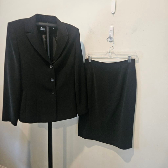 Women's Collections for Le Suit Skirt Suit Size 6 Black - Picture 7 of 15